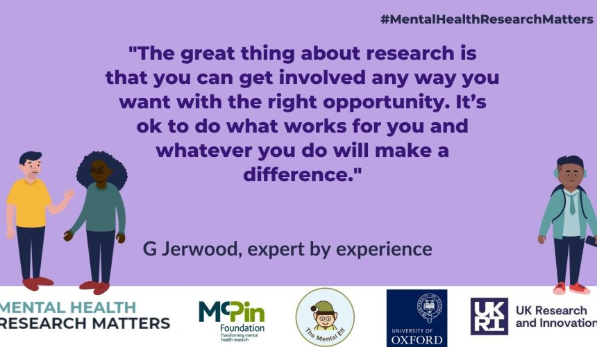 Expert by experience: how shaping research kick-started my career in mental health